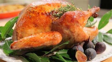 Roasted Turkey With Sage Butter Recipes Cooking Channel Recipe