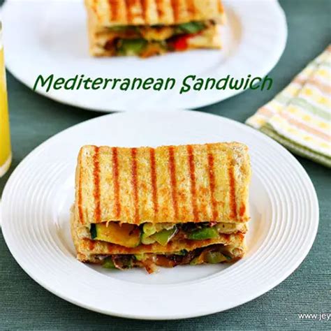 Grilled Veg Sandwich Jeyashri S Kitchen