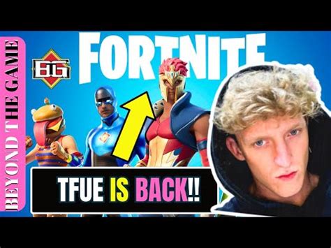 Tfue Announces His Return To Fortnite We Talk Depression L Beyond The