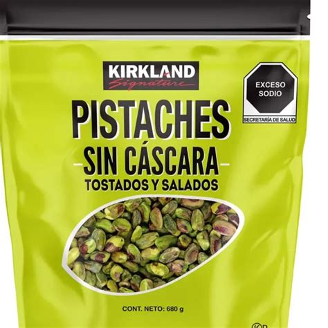 Pistachos Sin Cascaras Tostados Y Salados Kirkland 1 5 Lb SEMILLAS