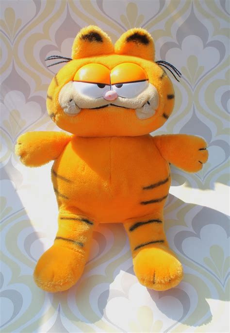 Garfield 17 Plush 1978 1981 Garfield Vintage Garfield Collection