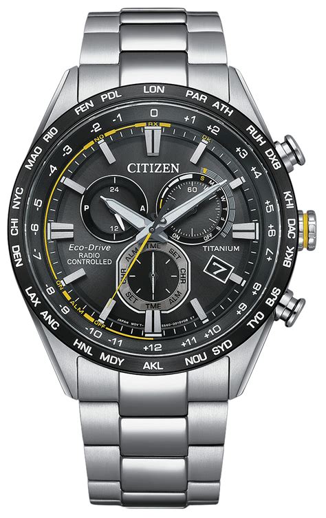 Citizen Cb E Titanium Eco Drive Radio Controlled Zegarek Net