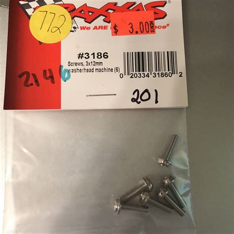 Traxxas Washer Head Machine Screws X Mm Set Of Ebay