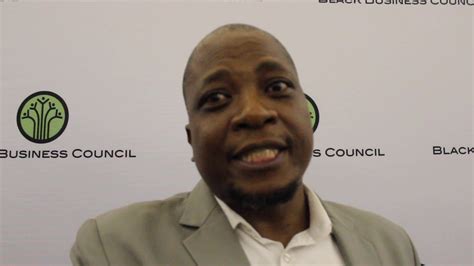 CEO For The Black Business Council Kganki Matabane Talks About Their