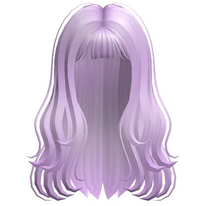 Long Wavy Hair Purple Roblox Item Rolimon S