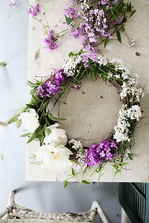 Diy Fresh Flower Wreath Flower Arrangements Fresh Flowers Flowers