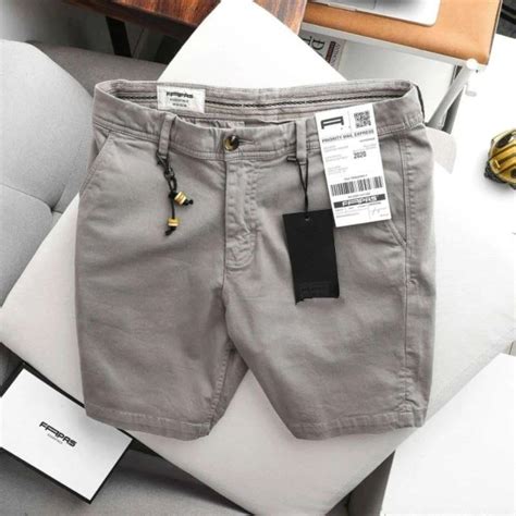 Jual CELANA PENDEK CHINO PRIA CATTON Stretch Slim Fit Premium Celana