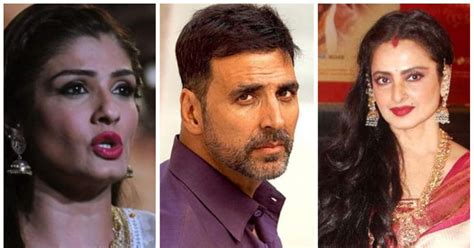 When Raveena Tandon Reveleas Akshay Kumar Tolerated Rekha Wanted To Run