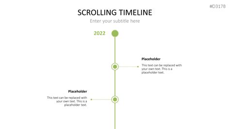 Scrolling Timeline | PowerPoint Template