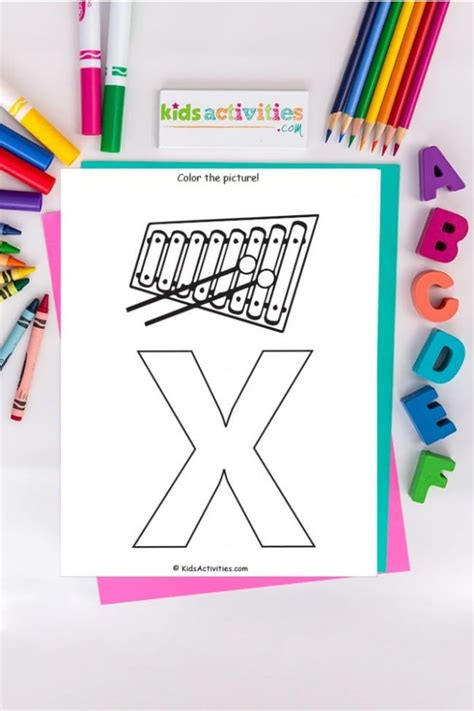 Alphabet Printable Chart Coloring Pages Artofit