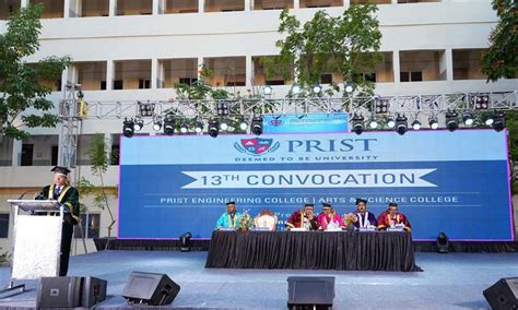 13th CONVOCATION ON 07-04-2024 | Prist Deemed to be University