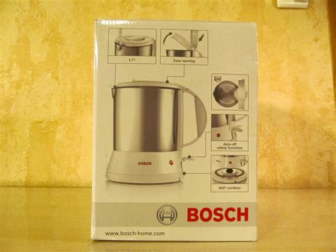 Обзор от покупателя на Чайник BOSCH TWK 1201N — интернет-магазин ОНЛАЙН ...