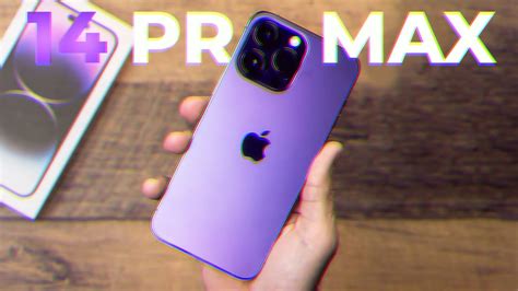 Iphone 14 Pro Max Unboxing Deep Purple Youtube