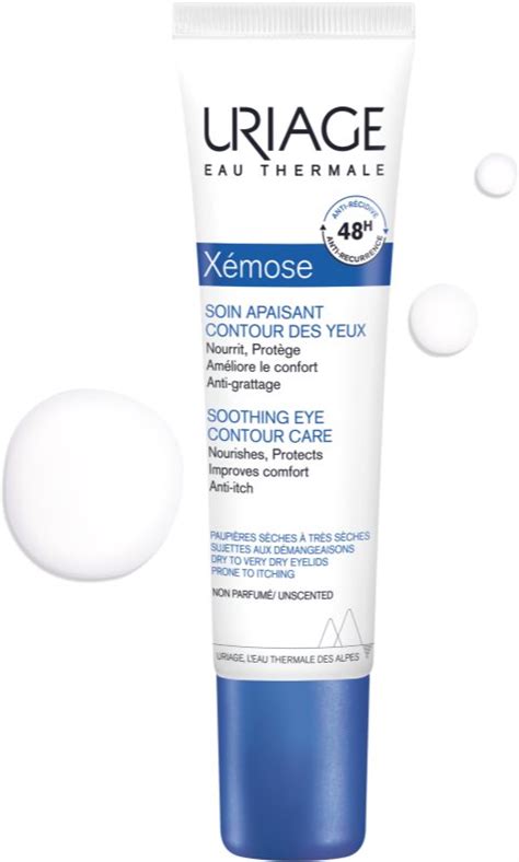 Uriage X Mose Soothing Eye Contour Care Zklid Uj C O N Kr M Pro