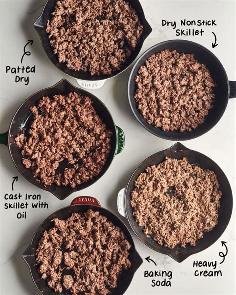 The Best Way To Brown Ground Beef Cubby