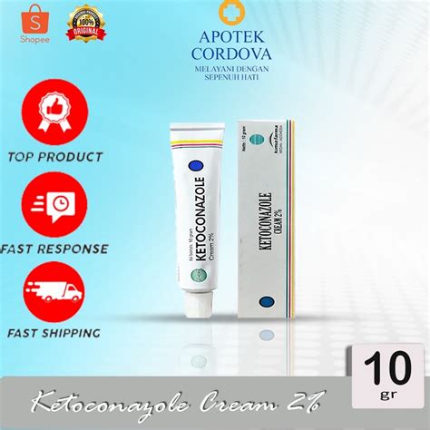 Jual Ketoconazole Krim Gram Obat Anti Jamur Gatal Gatal