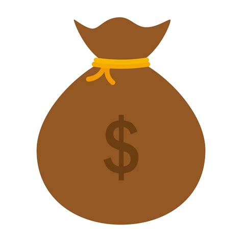 Premium Vector Money Bag Sack Icon