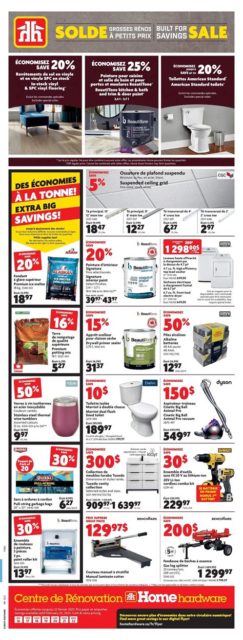 Home Hardware Building Centre Qc Flyer February To