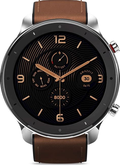 Xiaomi Amazfit GTR 47mm Stainless Steel Snygg vattentät smartwatch