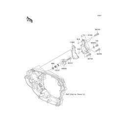 Pompe A Eau Pour Kx F Kx E F Vert Europe Esprit Kawasaki