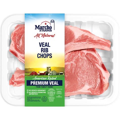 Veal Rib Chops Marcho Farms