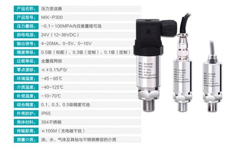 Mik P300 压力变送器 江苏美科仪表有限公司