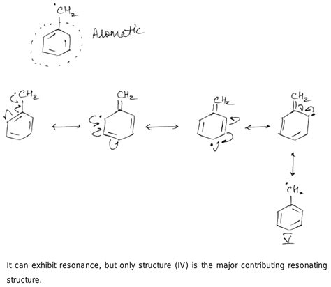 Methylbenzene Resonance Structure