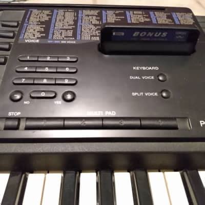 Yamaha PSR 330 Keyboard Piano Synth MIDI 4 Track Sequencer 61 Reverb