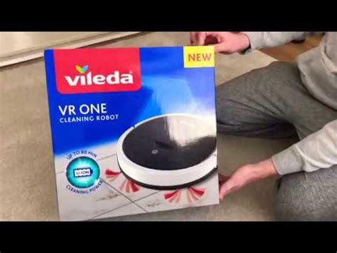 Vileda Vr One Robot Vacuum Cleaner Unboxing Testing Youtube