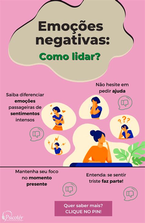 Como lidar as emoções negativas Emoções Sentimentos e emoções