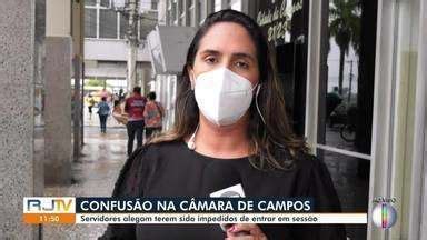 Rj Inter Tv Edi O Sess O Na C Mara De Campos Tem Tumulto E