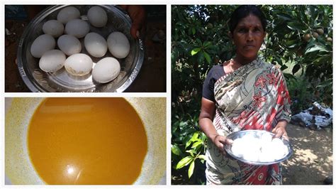 உடைத்து ஊற்றிய முட்டை குழம்பு Muttai Kulambu In Tamil Egg Gravy In