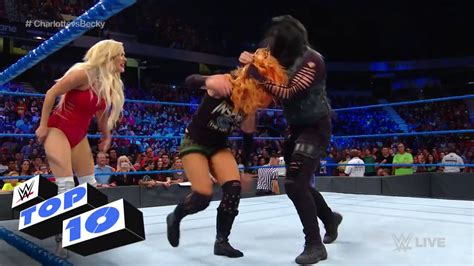 Top 10 Smackdown Live Moments Wwe Top 10 July 18 2017 Youtube