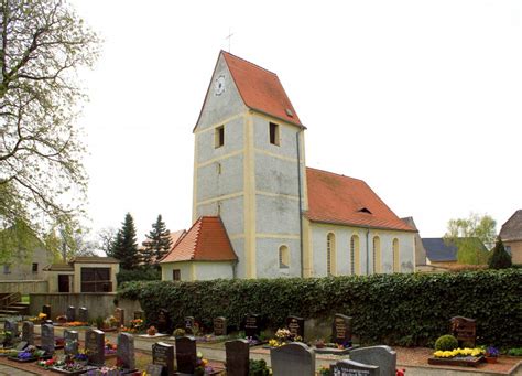 Ev Pfarrkirche Lüptitz bei Leipzig Kirchen Landkreis Leipzig Sachsen