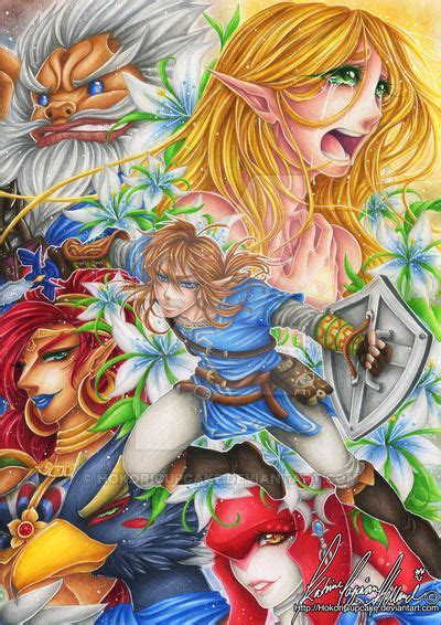 Loz Botw The Champions Of Hyrule By Hokoricupcake On Deviantart