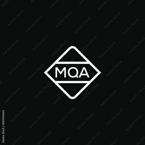 MQA 3 letter design for logo and icon.MQA monogram logo.vector ...