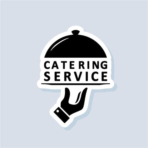 Premium Vector Catering Service Sticker Catering Services Icon