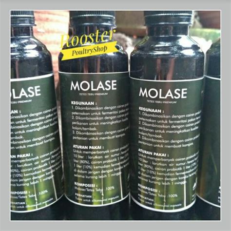 Jual Molase Tetes Tebu Premium Murni 250 Ml Fermentasi Pakan Ternak