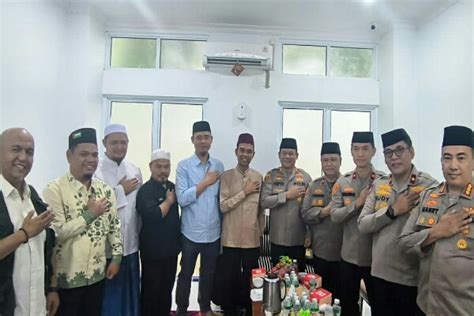 Tribrata Silaturahmi Dengan Kaops Ncs Polri Uas Serukan Masyarakat