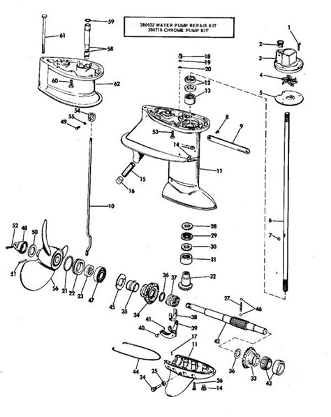 Hp Johnson Outboard Parts Diagram