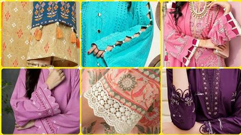 Sleeves Designing Ideas Eid Special New Bazo Design Fs Fashion