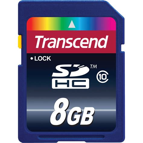 Transcend Gb Sdhc Memory Card Class Ts Gsdhc B H Photo