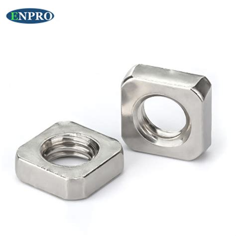 Din Stainless Steel M Square Nut Square Nuts And Din