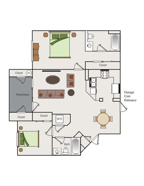 San Ramon 1 2 3 Bedroom Apartments Falcon Bridge At Gale Ranch