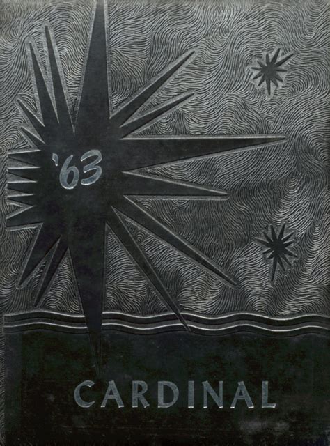 1963 yearbook from Trimble High School from Glouster, Ohio for sale