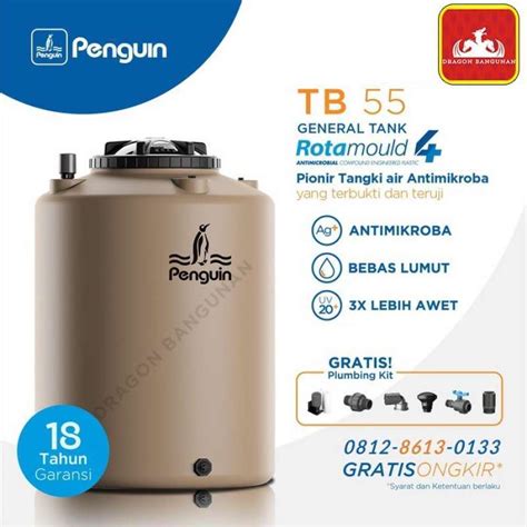 Jual Penguin Tb 55 Toren Penguin 500 Liter Tangki Air Penguin 500