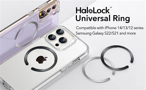 Esr Halolock Universal Magsafe Ring Magnetic Wireless Charging Conversion Kit Magsafe Sticker