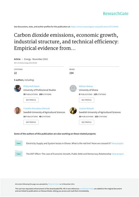 Solution Carbon Dioxide Emissions Economic Growth Studypool