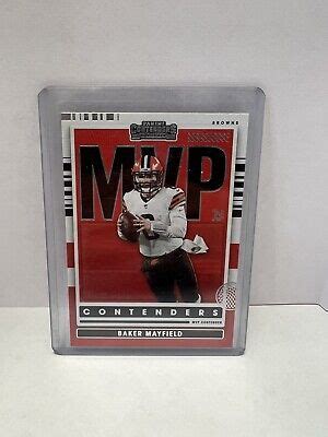 2021 Panini Contenders Football MVP Contender Baker Mayfield No MVP