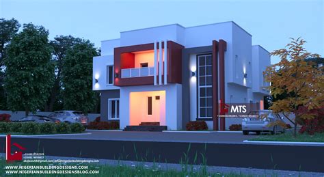 Bedroom Duplex Rf D Nigerian Building Designs